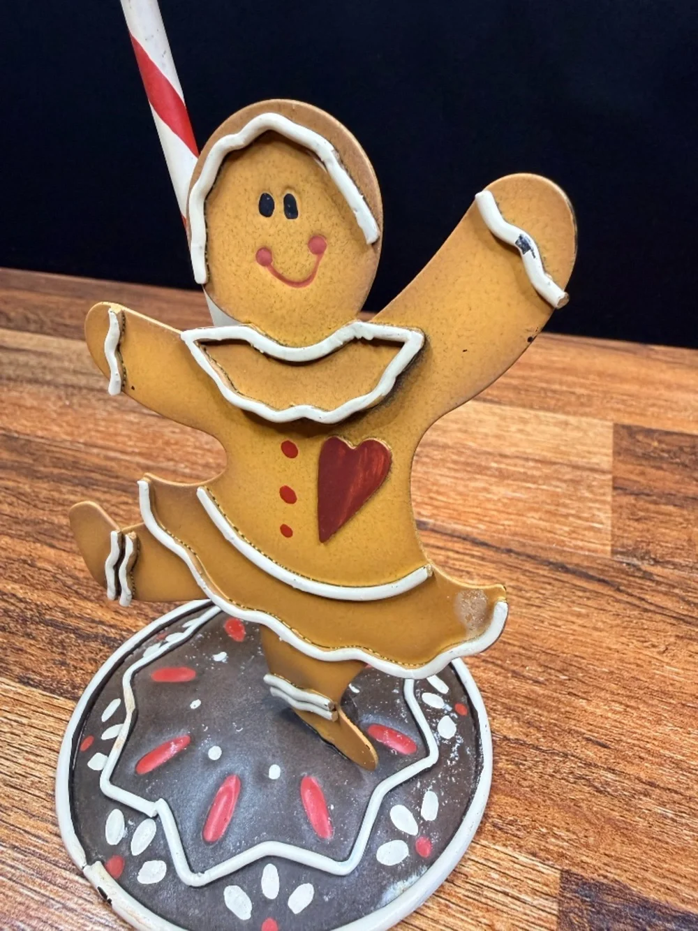 Gingerbread Candle Holders and Gingerbread “Holiday Kitchen” Sign